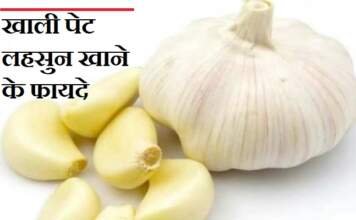 खाली पेट लहसुन खाने के फायदे